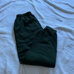 Green Brandy Melville Sweatpants